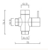 Bidet diverter