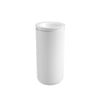 Civaro Floor Standing Matte White Pillar Cabinet