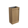 Mini Ravia Fluted Harvest Oak Cabinet