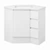Corner Vanity with vanity top options