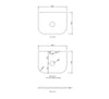 Bondi Matte White Solid Surface Top