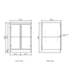 Hampshire Laundry Base Cabinet