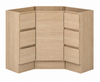 Corner Vanity with vanity top options