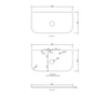Bondi Matte White Solid Surface Top