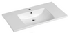 Ceramic Vanity Top Soft Square Bowl