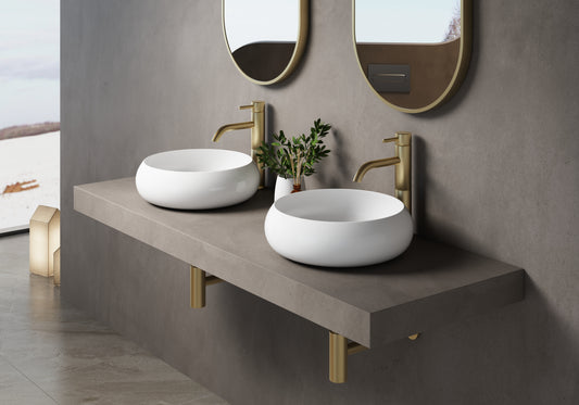 Versilia Matte White Basin