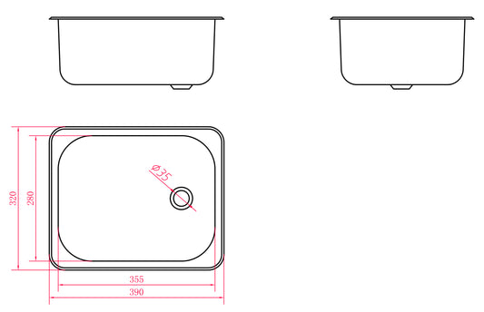 Traditional Single Bowl Sink