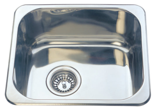 Traditional Single Bowl Sink With No Tap Hole