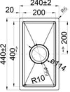 Arcko Lux Under/Overmount Single Bowl Sink