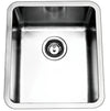 Traditional Under/Overmount Single Bowl Sink