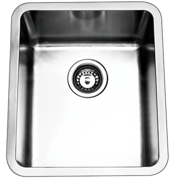 Traditional Under/Overmount Single Bowl Sink