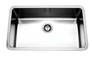 Traditional Under/Overmount Single Bowl Sink