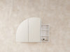 Boston Half Moon Shaving Cabinet- Pre-order