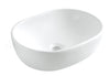 Gloss White Oval Ceramic Basin