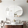 LED Bondi Sable Walnut Shaving Cabinet