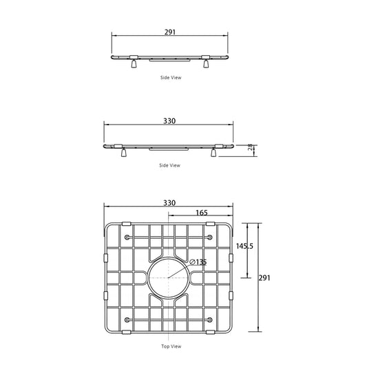 Stainless Steel Protective Grid Twin pack for MC84455