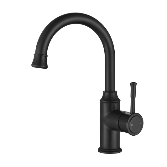 Montpellier Gooseneck High Rise Basin Mixer