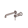 ZenSS316L Wall Basin/Bath Mixer Separate Back Plate 185/230mm Spout Trim Kits Only