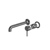 ZenSS316L Wall Basin/Bath Mixer Separate Back Plate 185/230mm Spout Trim Kits Only