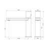 Pure SS316L Basin Mixer