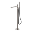 Pure SS316L Freestanding Bath Mixer With Outdoor Shower Hose