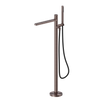 Pure SS316L Freestanding Bath Mixer With Outdoor Shower Hose