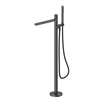 Pure SS316L Freestanding Bath Mixer With Outdoor Shower Hose