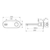 Pure SS316L Wall Basin/Bath Mixer Whole Set