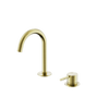 Mecca Hob Basin Mixer Set Arc Spout