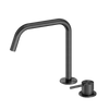 Mecca Hob Bath/Kitchen Mixer Set Edge Spout II
