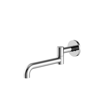 Mecca Wall Mounted Swivel Bath Spout Only 225mm