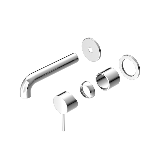 Mecca Wall Basin/Bath Mixer with Separate Back Plate 120/160/185/230/260MM Trim Kit Only