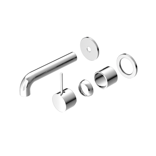 Mecca Wall Basin/Bath Mixer Separate Back Plate Handle Up 120/160/185/230/260MM Trim Kit