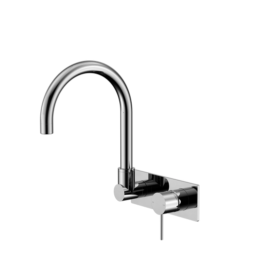 Mecca Wall Basin/Bath Mixer Swivel Spout