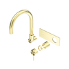 Mecca Wall Basin/Bath Mixer Swivel Spout Trim Kit