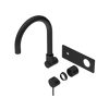 Mecca Wall Basin/Bath Mixer Swivel Spout Trim Kit