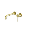 Dolce Wall Basin/Bath Mixer Separate Back Plate
