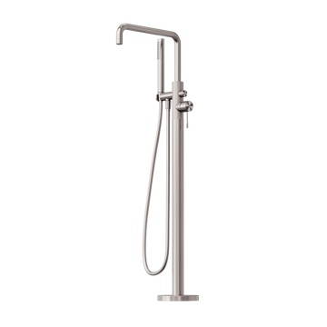 Opal Freestanding Bath Mixer With Hand Shower