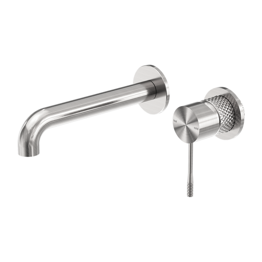 Opal Wall Basin/Bath Mixer Separate Back Plate