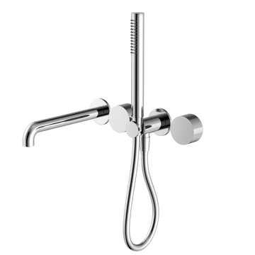 Kara Progressive Shower System Separate Plate With Spout 230/250mm