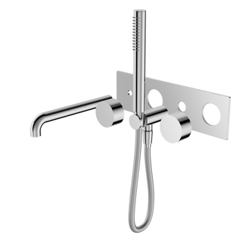 Kara Progressive Shower System With Spout 230/550MM Trim Kit