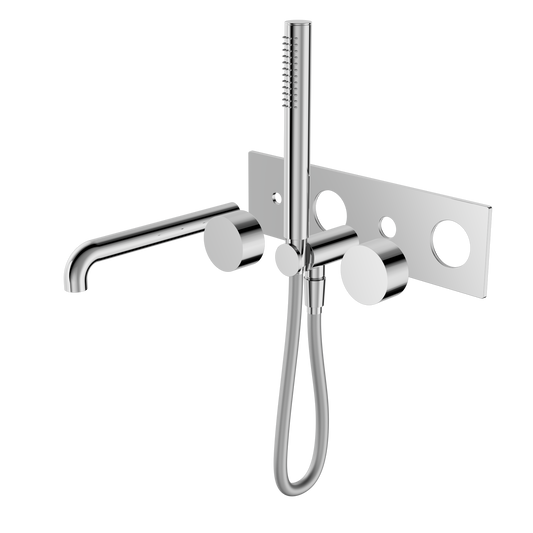 Kara Progressive Shower System With Spout 230/550MM Trim Kit