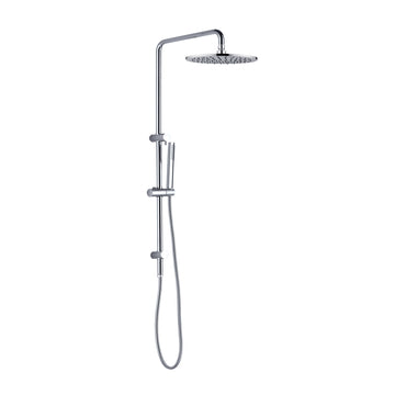 Dolce Round Twin Shower With Slim Hand Shower