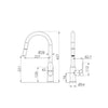 Ecco Pull Out Sink Mixer