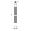 Premium Flexible Mixer Tap Hose Pair