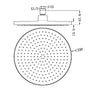 230MM Air Shower Head