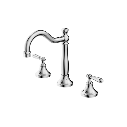 York Basin Set With Metal Lever