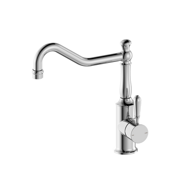 York Kitchen Mixer Hook Spout Metal Lever