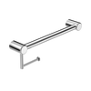 Mecca Care 32MM Grab Rail With Toilet Roll Holder