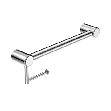 Mecca Care 32MM Grab Rail With Toilet Roll Holder